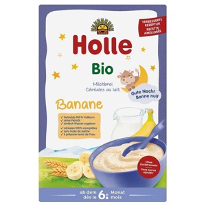 HOLLE-Bio-Milchbrei-Banane Produktbild