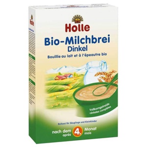 Holle Bio Milchbrei Dinkel, 250 g Brei Produktbild