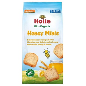 Holle Bio-Minis Babyzwieback ab 8.Monate, 100 St n.v. Produktbild