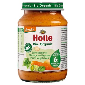 Holle Gemüseallerlei, 190 g Brei Produktbild