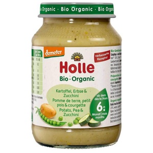 HOLLE Kartoffeln mit Erbsen und Zucchini Produktbild