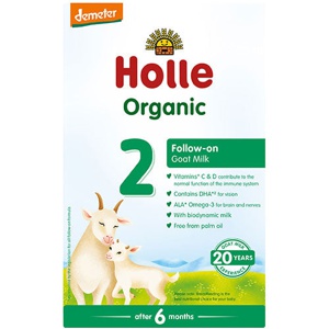 Holle Tilskudsblanding Gedemælk Økologisk Basis 2 - Fra 6 Mdr.   400 g produktbillede