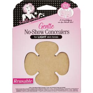 Hollywood Fashion Secrets Gentle No Show Concealers Light 4 par produkt bild