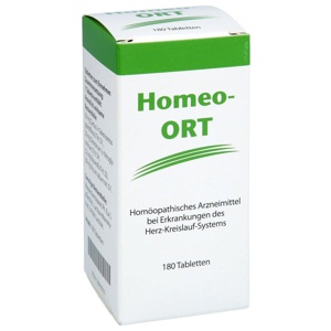 Homeo-ORT 180 St Tabletten Produktbild