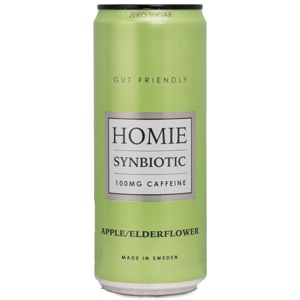 Homie Wake Up Synbiotic Apple/ Elderflower 1 stk produktbillede