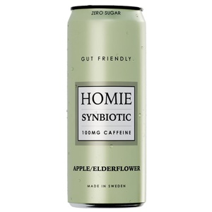 Homie Wake Up Synbiotic Apple/Elderflower 330 ml produkt bild