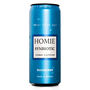 Homie Wake Up Synbiotic Blueberry 1 stk produktbillede