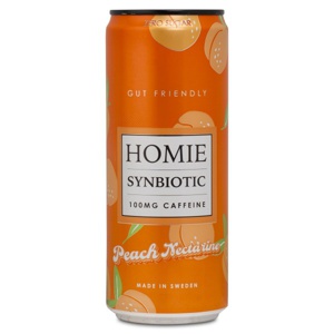 Homie Wake Up Synbiotic Peach Nectarine 1 stk produktbillede
