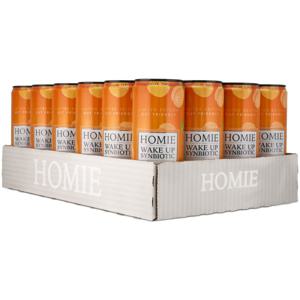 Homie Wake Up Synbiotic Peach Nectarine 24-pack produkt bild
