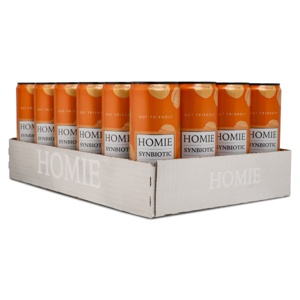 Homie Wake Up Synbiotic Peach Nectarine 24-pak produktbillede