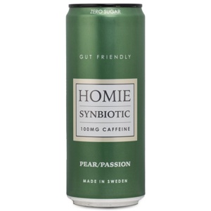 Homie Wake Up Synbiotic Pear/Passion 1 stk produktbillede