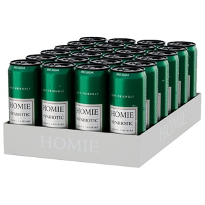 Homie Wake Up Synbiotic Pear Passion 24x330ml produkt bild