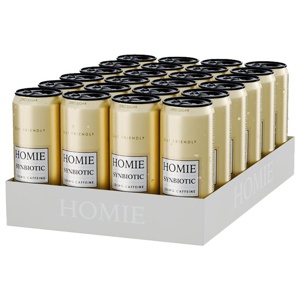 Homie Wake Up Synbiotic Pineapple Pear 24x330ml produkt bild