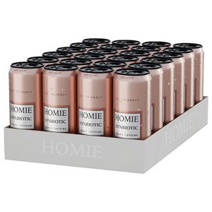 Homie Wake Up Synbiotic Pink Grape 24x330ml produkt bild