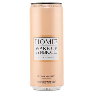 Homie Wake Up Synbiotic Pink Grapefruit 1 stk produktbillede