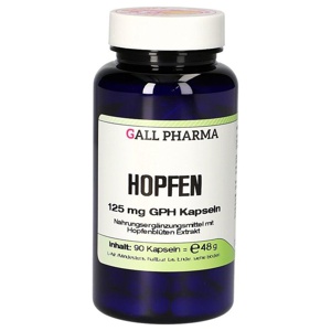 Hopfen 125 mg GPH Kapseln, 90 St Kapseln Produktbild