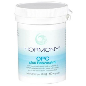 Hormony OPC plus Resveratrol Kapseln, 60 St Kapseln Produktbild