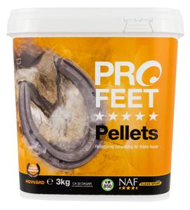 Hovvård NAF ProFeet Pellets 3 kg produkt bild