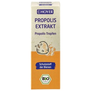 HOYER Propolis Extrakt Bio Tropfen Produktbild