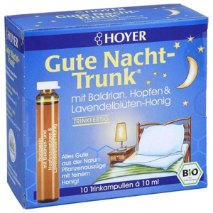 HOYER Gute Nacht Trunk Trinkampullen Produktbild