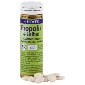 HOYER Propolis & Salbei Lutschtabletten Produktbild