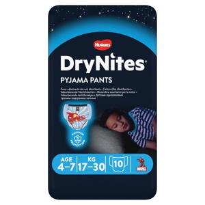Huggies Drynites Pyjamas Boy 4-7 Years 10s product image