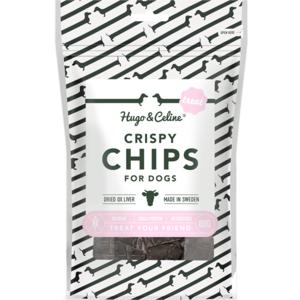 Hugo&Celine Crispy Chips Nötlever 80 g (80 g) produkt bild