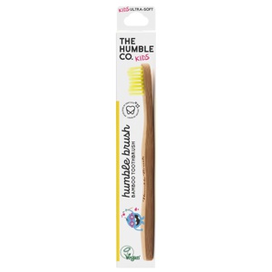Humble Brush Barntandborste Extra Mjuk Gul produkt bild