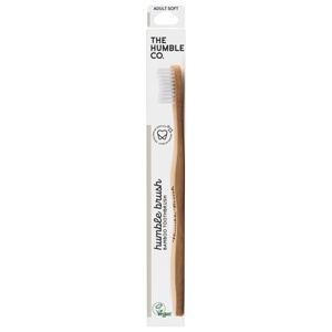 Humble Brush Bambutandborste Mjuk Vit produkt bild