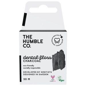 The Humble Co Dental Floss Charcoal 50m produkt bild
