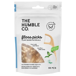 The Humble Co. Dental Floss Picks 50-P produkt bild