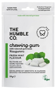 Humble Naturligt tyggegummi Fresh mint - 19 gram produktbillede