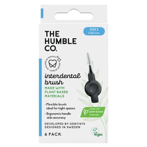 Humble Plant Based Mellanrumsborste 6-pack 0,60 mm Size 3 produkt bild