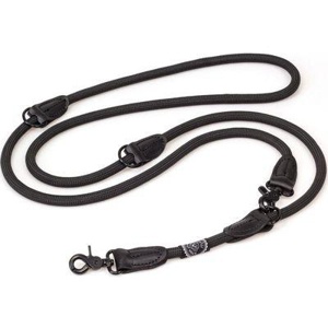 HUND IST KÖNIG ® 2,3 m verstellbare Führleine für Hunde schwarz 1,2 cm, 2,3 m Produktbild