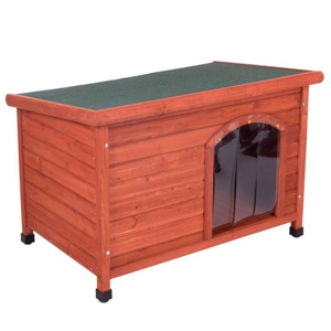 Hundehütte Woody Flachdach Produktbild