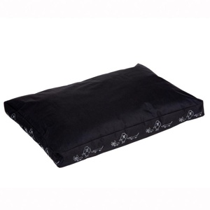 Hundekissen Silhouette schwarz Produktbild