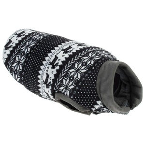 Hundepullover mit Norwegermuster Produktbild