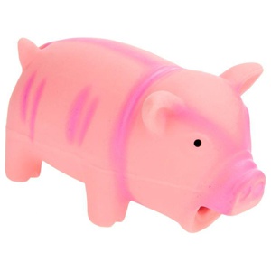 Hundespielzeug Latex-Schwein mit Stimme Produktbild