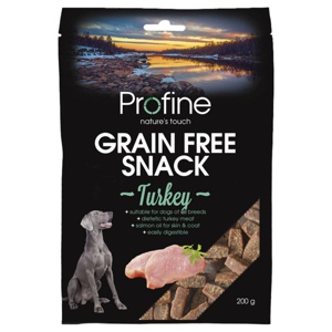 Profine Dog Grain Free Semi Moist Snack Turkey 200 g produkt bild