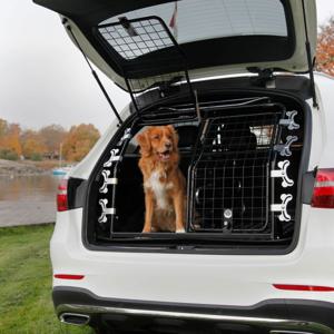Hundgrind till Baklucka Dubbeldörr modell 1 - Dubbeldörr produkt bild