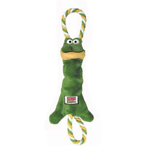 Hundleksak KONG Tugger Knots Groda 39 cm produkt bild