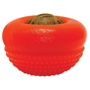 Hundleksak Starmark Bentoball Orange M 9 cm produkt bild