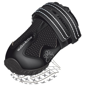 Hundskor Walker Active 2-pack, L, svart produkt bild