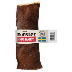 Hundtugg Monster Raw Beef Chips Hairy M produkt bild