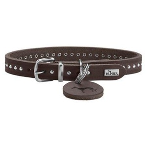 Hunter Halsband Aalborg Style dunkelbraun 27 cm Produktbild