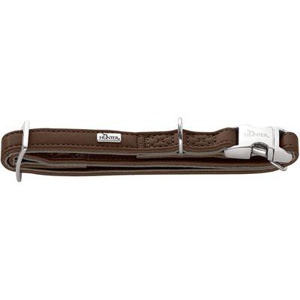 Hunter Hundehalsung amalfi alu strong braun M Produktbild