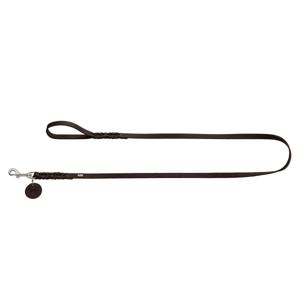 Hunter Solid Education Hundkoppel Läder Mörkbrun (11mm x 200cm) produkt bild
