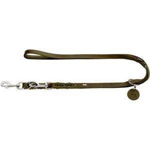Hunter Verstellbare Führleine Solid Education oliv 1,3 cm, 2 m Produktbild
