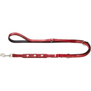 Hunter Verstellbare Führleine Swiss rot/ schwarz S-M Produktbild
