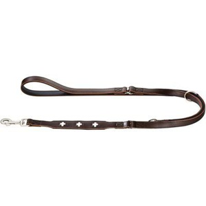 Hunter Verstellbare Führleine Swiss schwarz/ braun S-M Produktbild